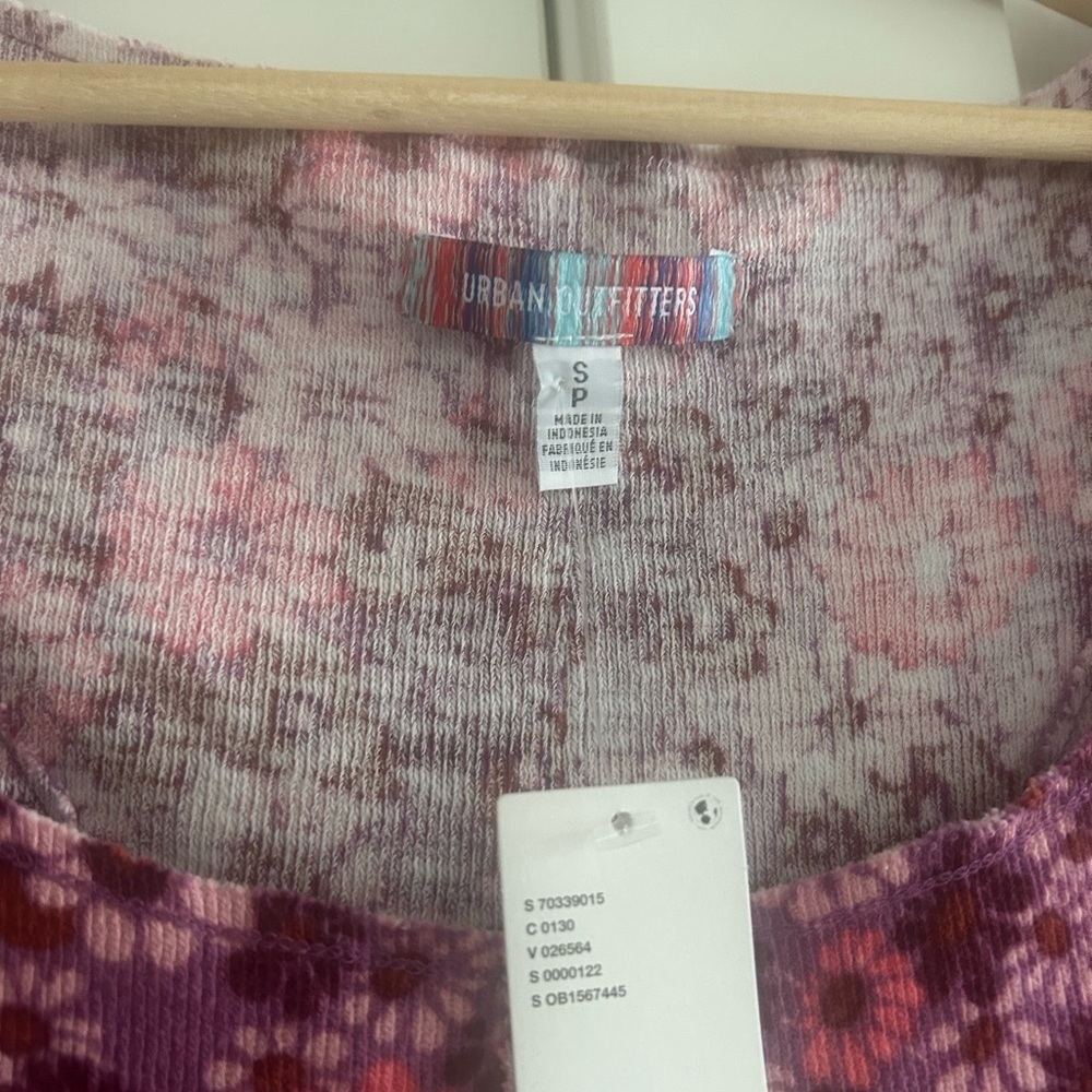 UO Juliette seamed floral mini dress NWT size small - Picture 5 of 9